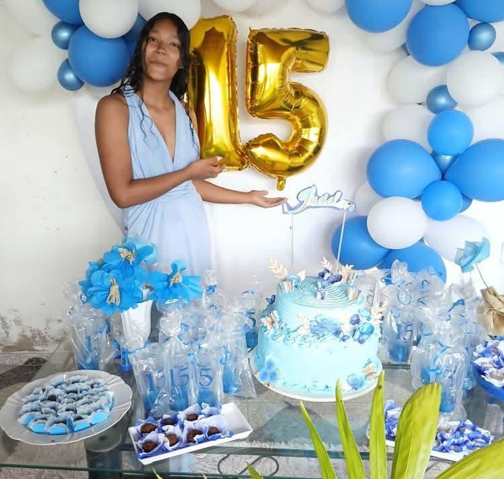 Jucielem Bianca tinha completado 15 anos de idade recentemente — Foto: Cedida