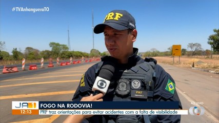 PRF orienta sobre os riscos de acidentes ocasionados pela falta de visibilidade