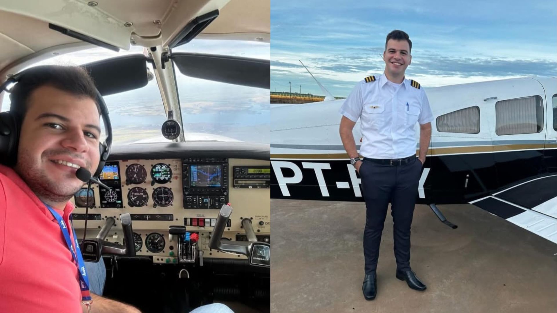 Tio de piloto que morreu em queda de avião no interior de SP diz que sobrinho era querido por todos: 'Ele morreu fazendo o que amava'