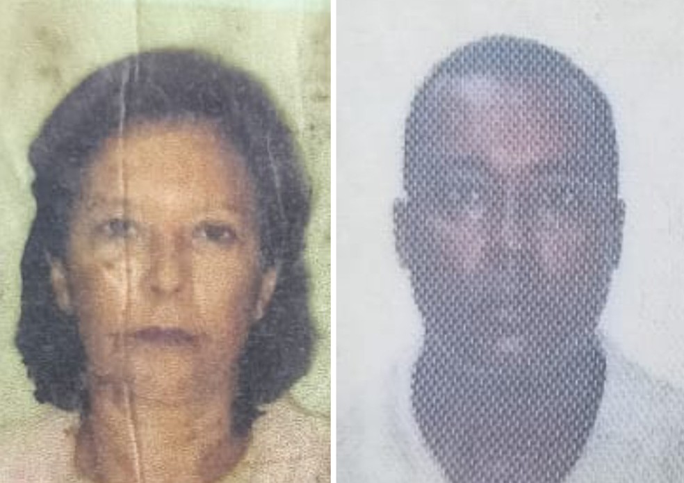 Vítimas foram identificadas como Derci do Nascimento Nunes, de 72, e Fábio Nunes Santana, de 51 — Foto: Reprodução/Redes Sociais