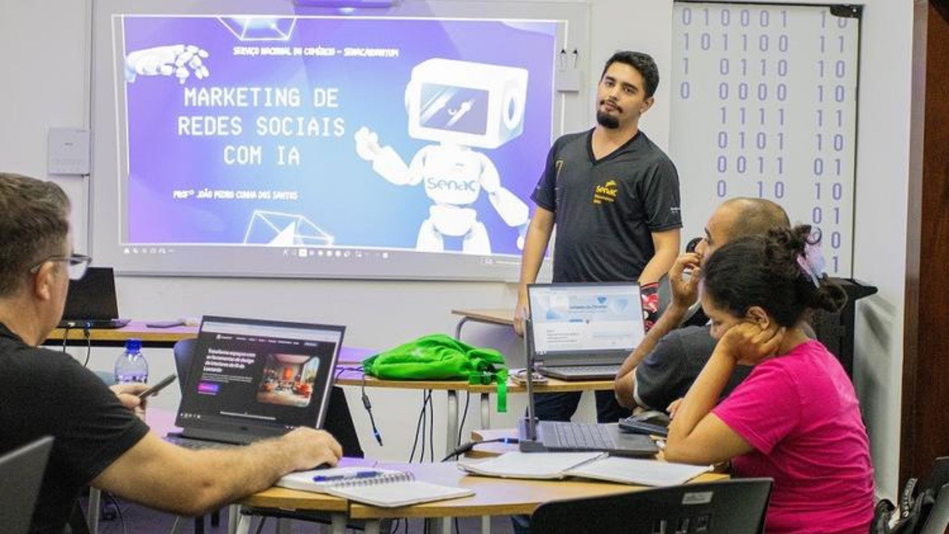 Cursos de graça: Senac abre 3 mil vagas de qualificação no ES; veja como se inscrever