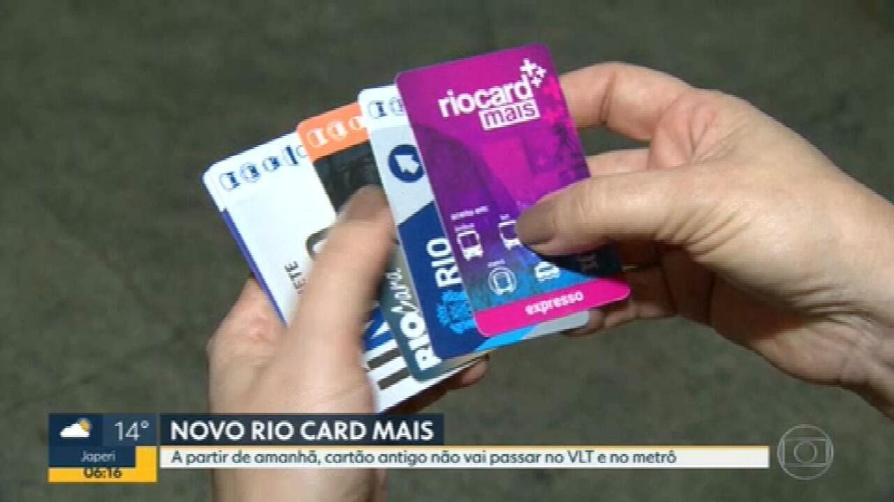 Prazo para a troca do antigo cartão pelo novo Riocard Mais termina ...