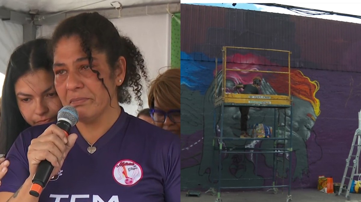 Em ato, mãe da mulher que teve pernas amputadas após ser atropelada e arrastada cobra punição severa contra agressor