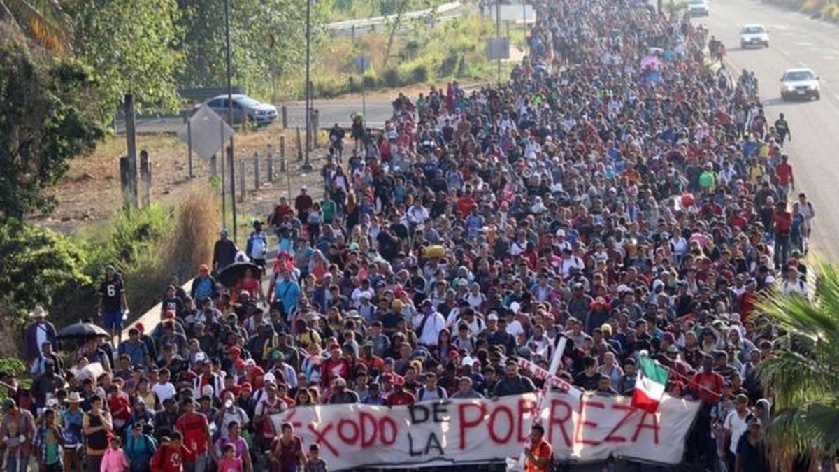 «Fuera de la pobreza»: Miles de inmigrantes se suman a la nueva procesión para ingresar a Estados Unidos |  mundo