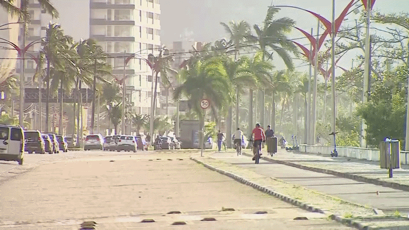 Alerta para ventania fecha parque, suspende aulas e consultas no Vale e Litoral Norte; ventos fortes param balsa