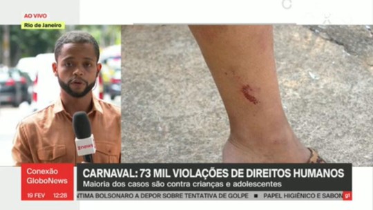 Mais de 73 mil registros de violações de direitos humanos são feitos durante o carnaval - Programa: Conexão Globonews 