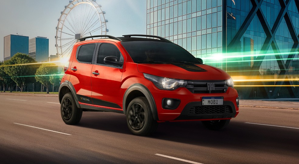 Fiat Mobi — Foto: divulgação/Fiat