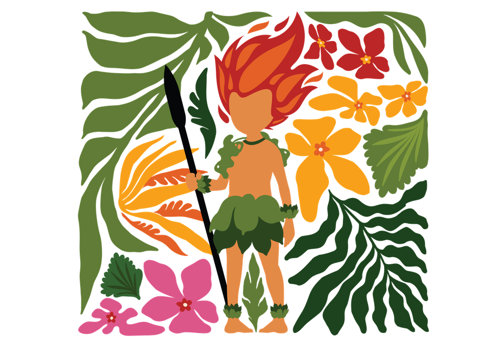 O desenho oficial do Curupira para a COP 30 — Foto: Reprodução