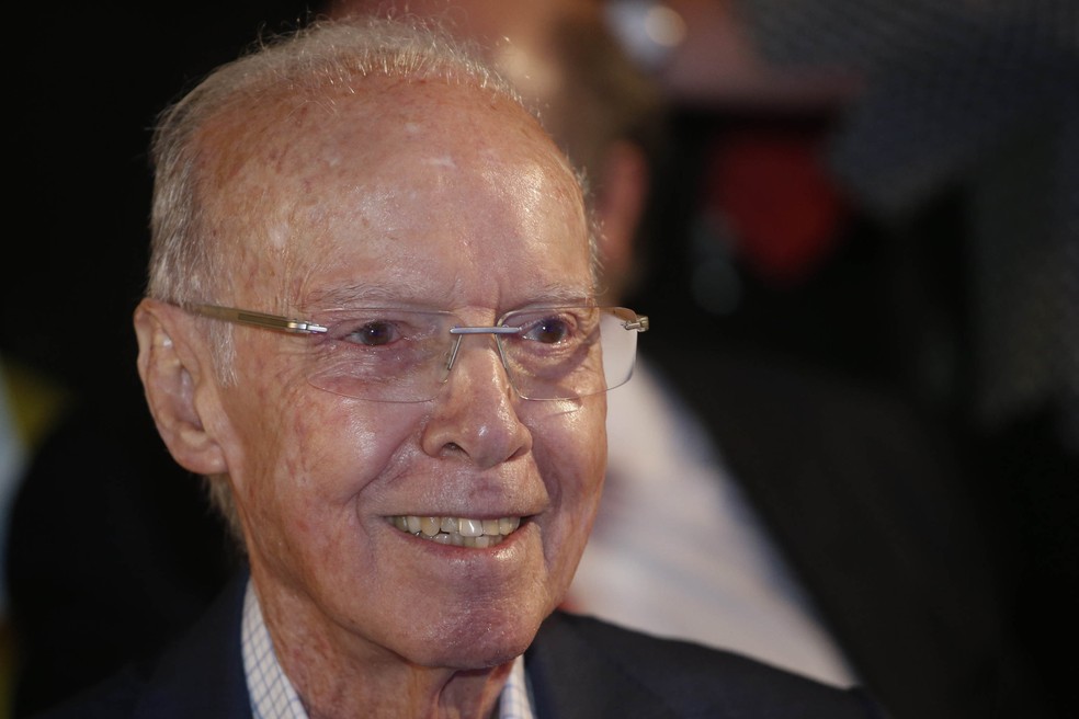 Zagallo em foto de dezembro de 2013 — Foto: Marcello Zambrana/Estadão Conteúdo/Arquivo