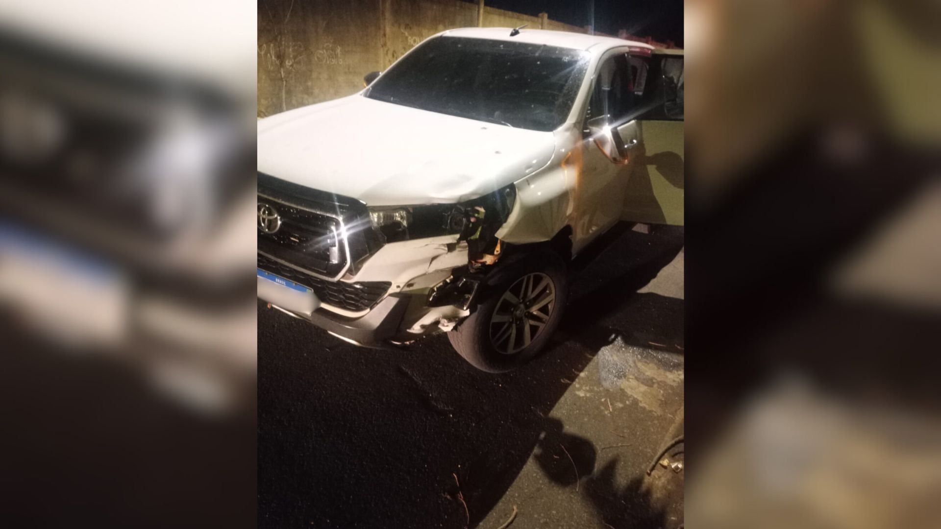 VÍDEO: Criança de 11 anos fica ferida ao conduzir bicicleta motorizada e bater com caminhonete em Uberlândia