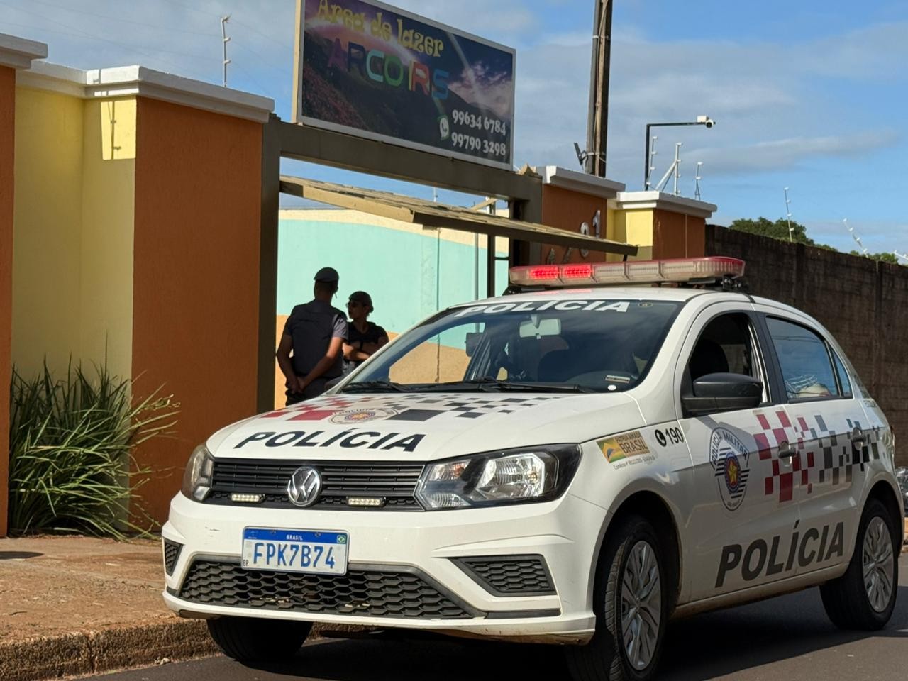 Homem é morto a tiros e outro é baleado durante festa em área de lazer no interior de SP