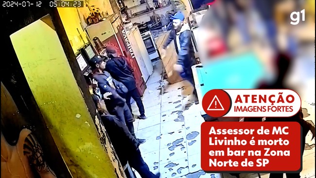 Assessor de MC Livinho  assassinado em bar na Zona Norte de SP 