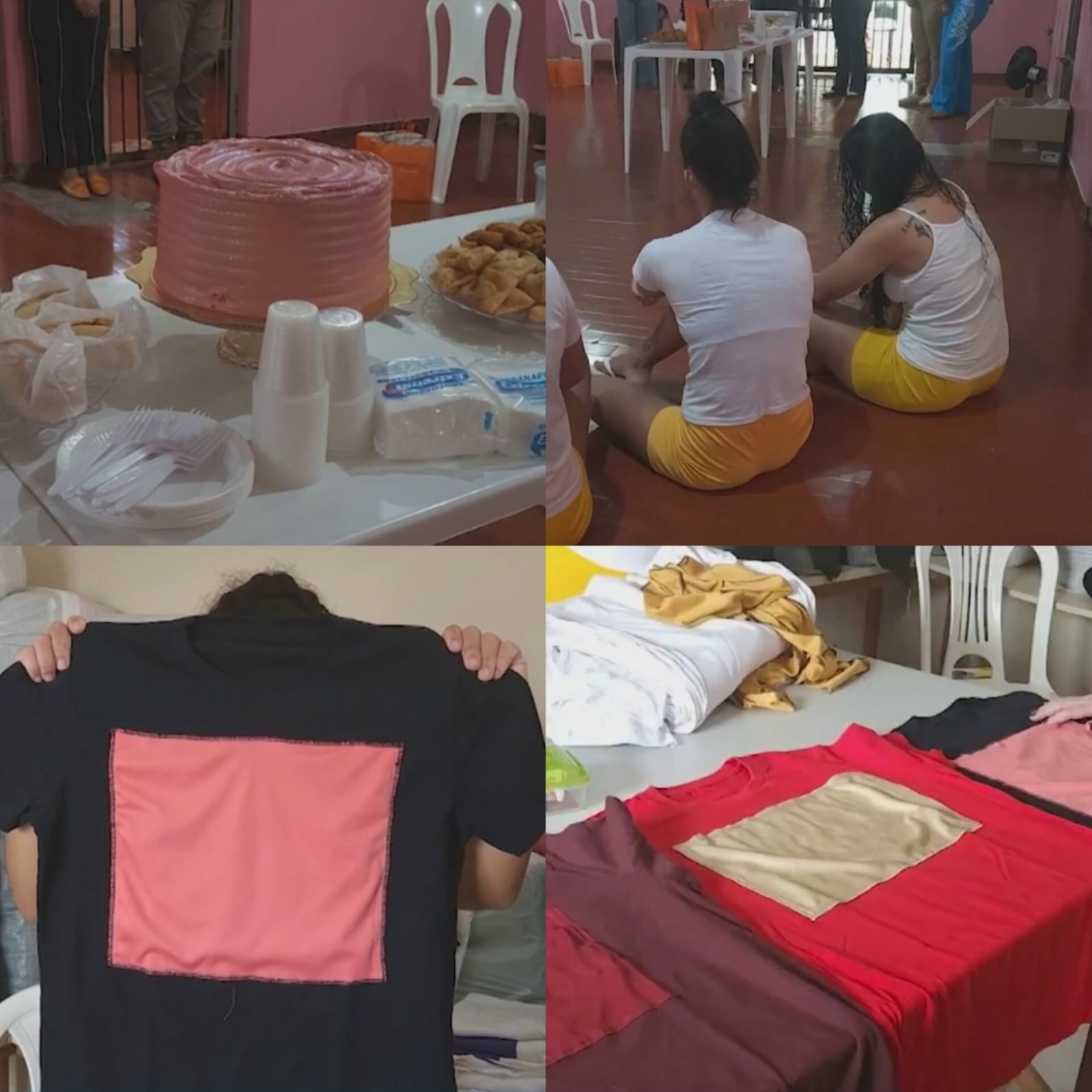 Detentas de presídio do Acre participam de homenagem ao dia das mães e apresentam trabalhos de costura: 