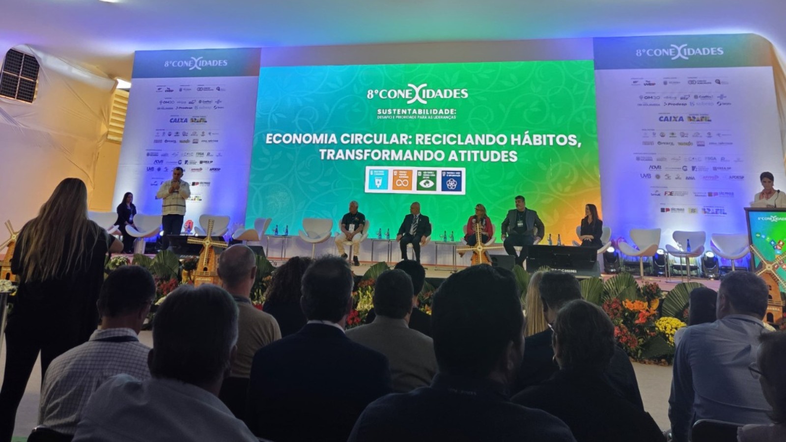 Holambra foi reconhecida no Conexidades como exemplo de cidade 100% saneada