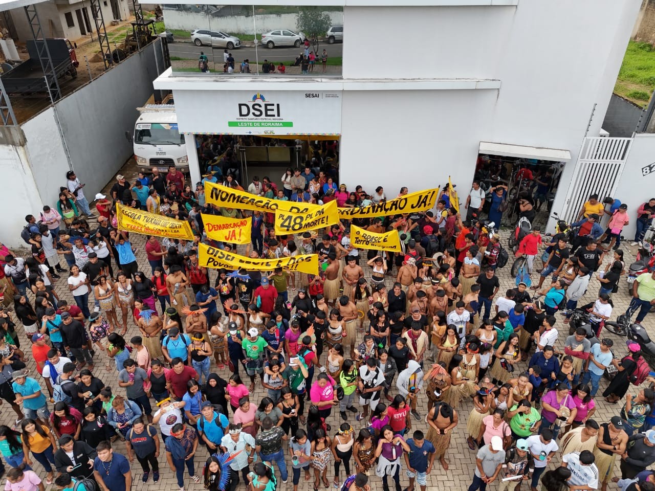 Indígenas ocupam sede do Distrito de Saúde Leste e cobram nomeação de coordenador