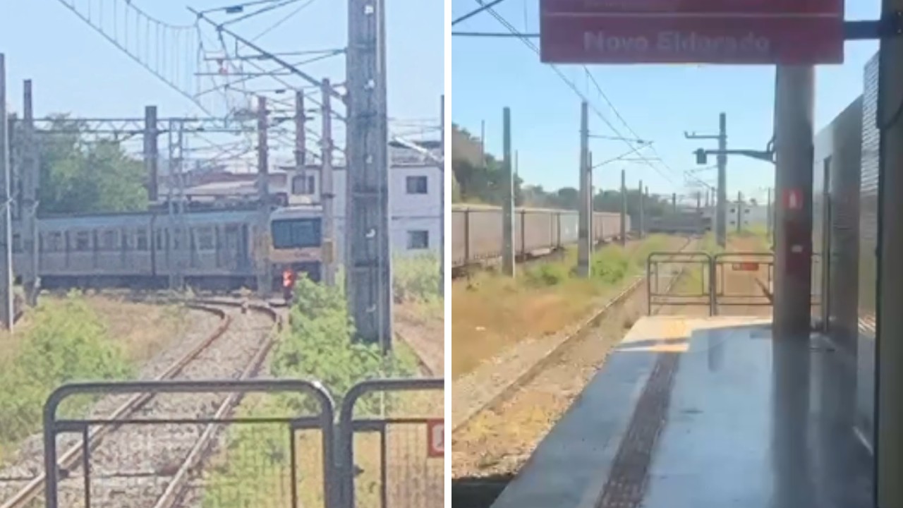 Trem descarrila e estação Novo Eldorado é fechada temporariamente na Grande BH