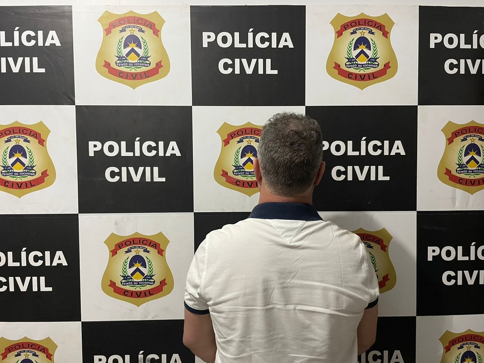 Pastor Osório foi levado para a Delegacia de Gurupi — Foto: Divulgação/Polícia Civil