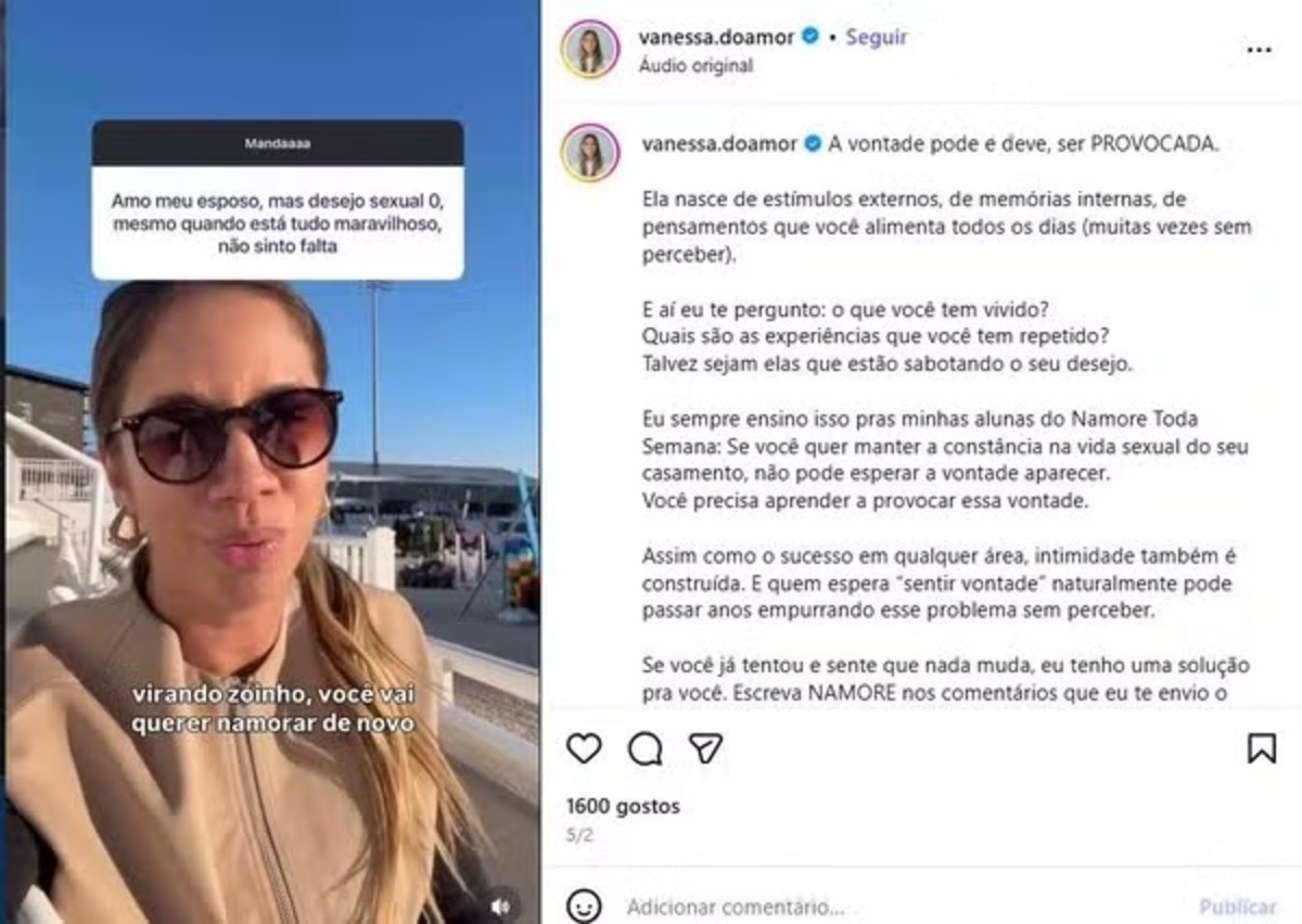 Pastora e sexóloga faz sucesso nas redes sociais ao falar de sexo e fé: 'Mulher de Deus tem mais fogo'