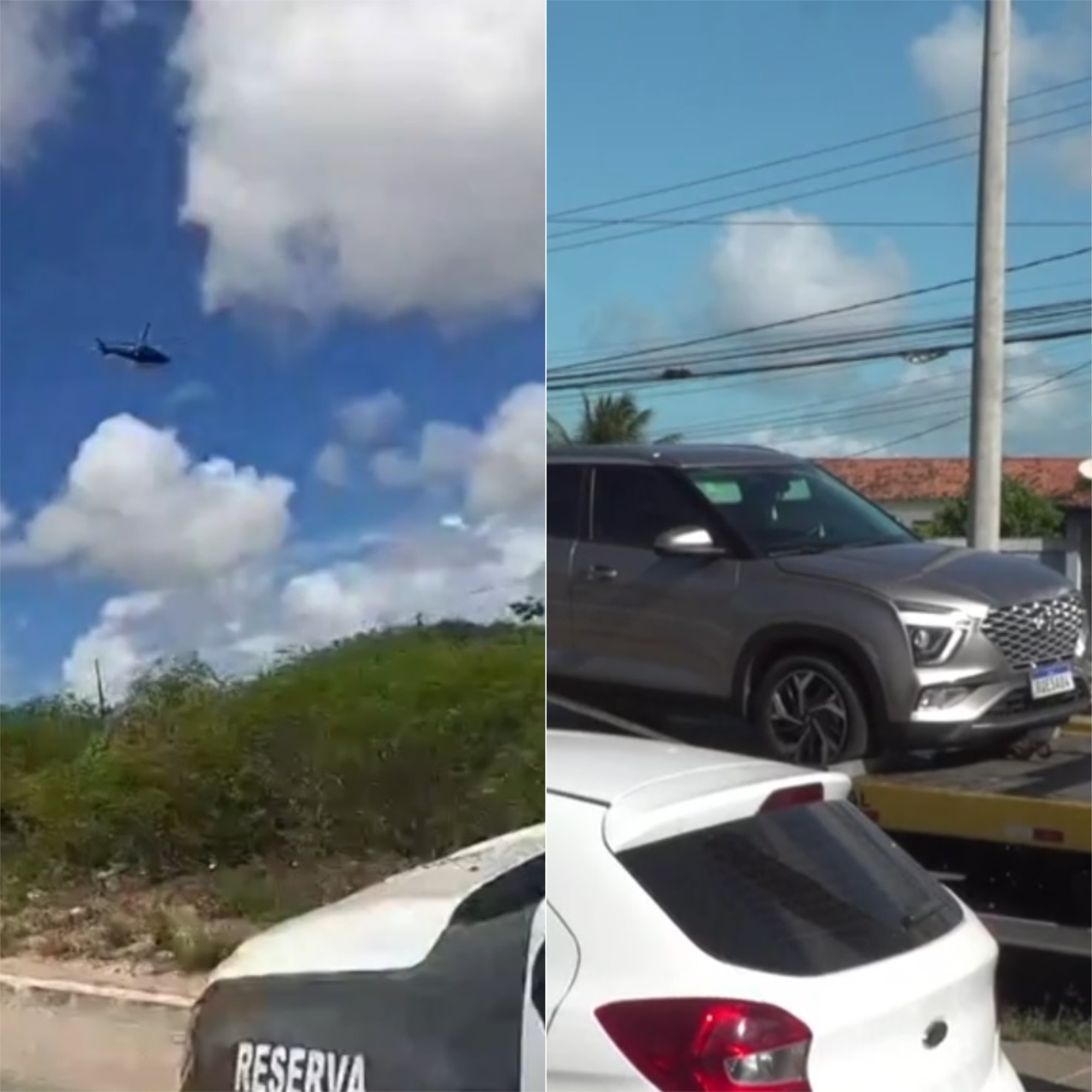 Perseguição e troca de tiros termina com suspeita de roubo a carro morta na Grande Natal