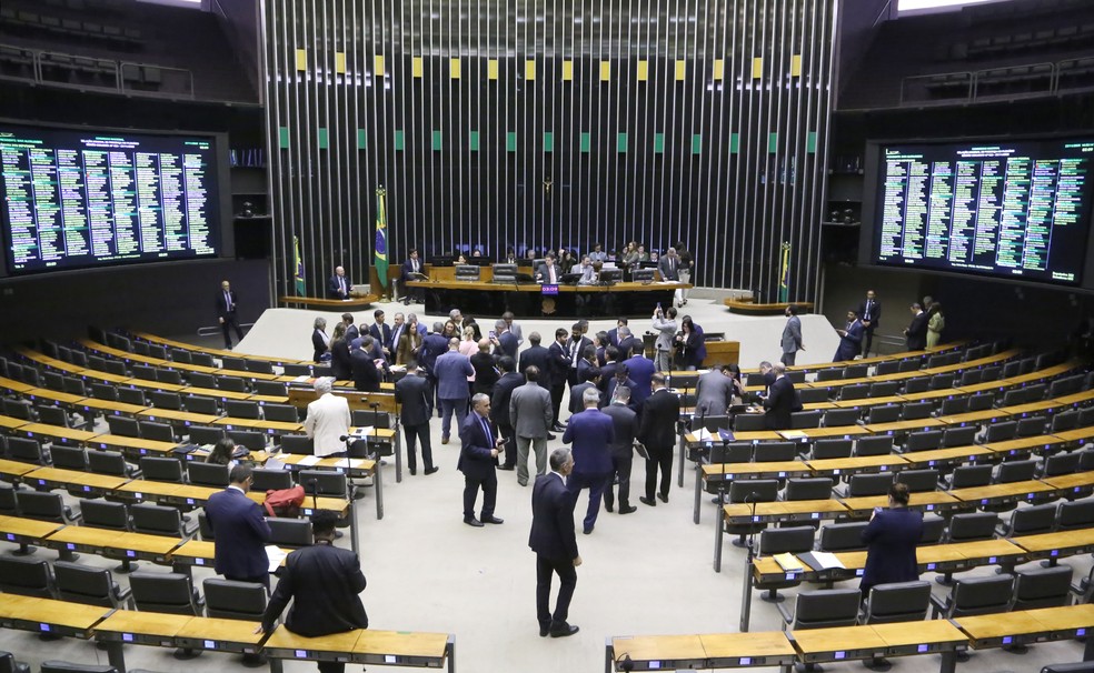 Sessão do Congresso para análise de vetos presidenciais — Foto: Kayo Magalhães/Câmara dos Deputados