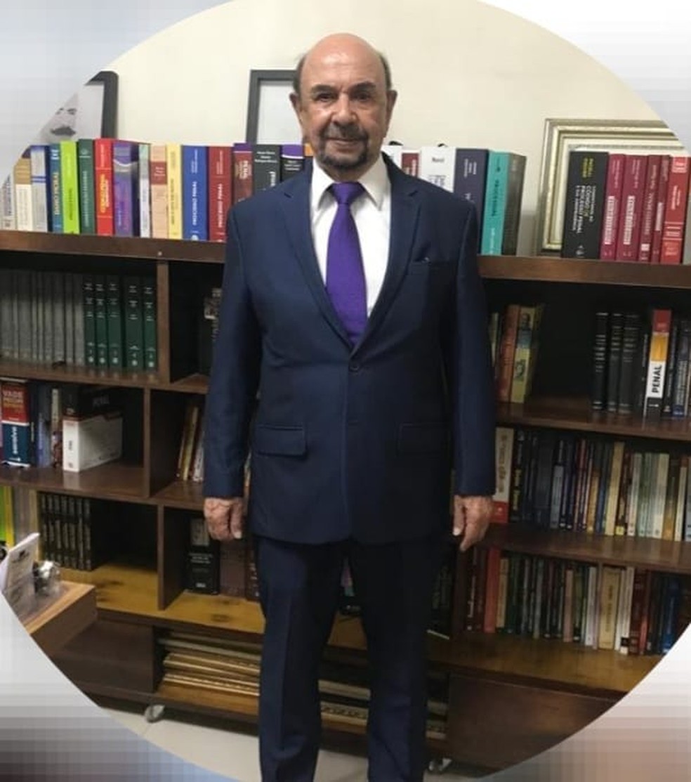 Delegado aposentado Hudson Maldonado Gama, de 86 anos — Foto: Redes Sociais