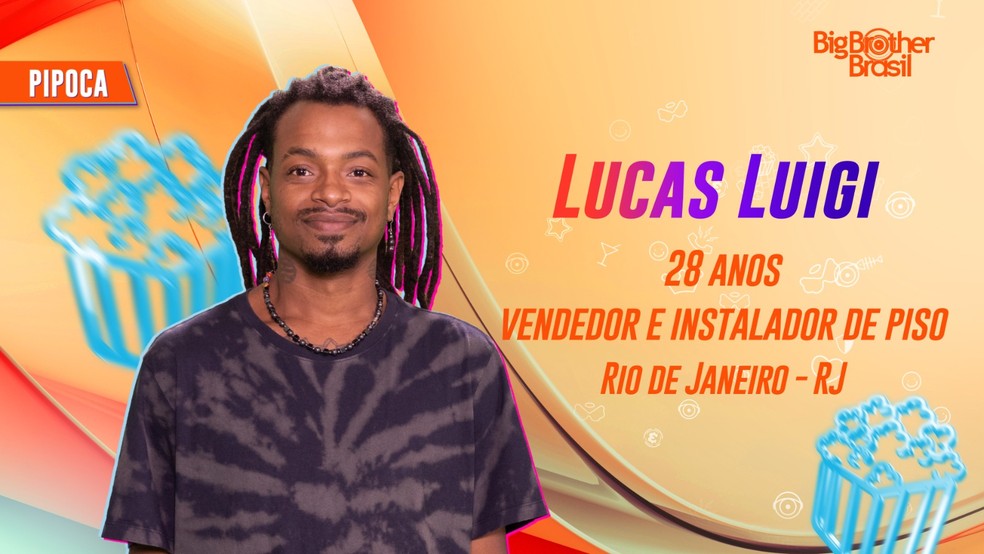 Lucas Luggi, do elenco de 'BBB 24' — Foto: Divulgação