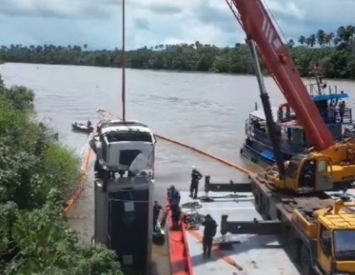 Governo do Pará reconhece situação de emergência em cidade do Marajó após vazamento de óleo em rio