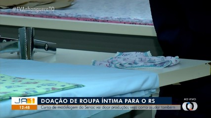 Curso de modelagem do Senac vai doar produção para RS; saiba como contribuir