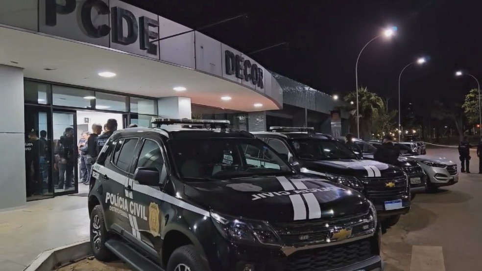 Operação da PCDF foi deflagrada nesta sexta-feira (26). — Foto: Divulgação/PCDF