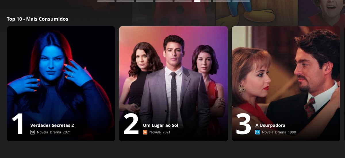 Top5, Séries Brasileiras para assistir no Globoplay