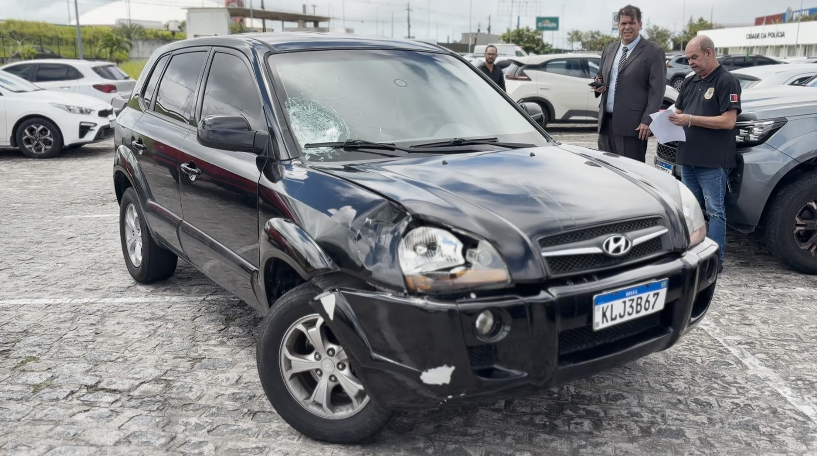 Motorista suspeito de atropelar produtor cultural, em João Pessoa, presta depoimento à polícia