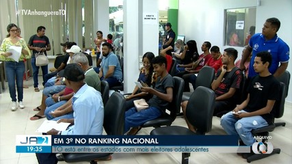 Tocantins está entre os estados com maior número de eleitores adolescentes