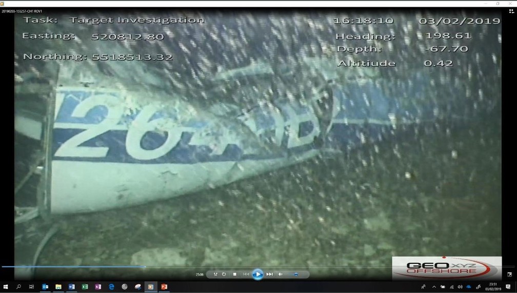 Equipes resgatam corpo em destroços de avião onde estava o jogador Emiliano  Sala, Mundo
