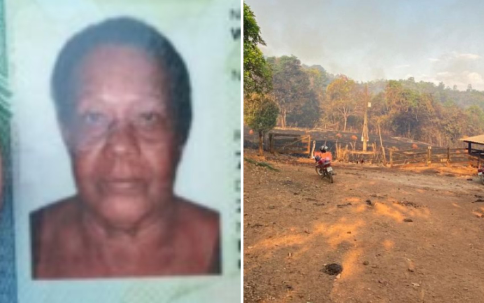 Fazendeira morre carbonizada durante incêndio na própria fazenda em Goiás