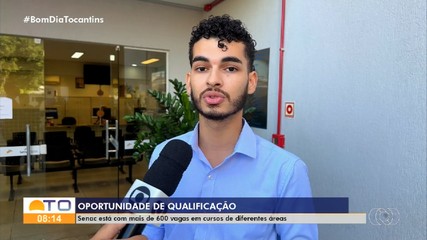 Senac oferece mais de 600 vagas em curso de diferentes áreas; veja como se inscrever