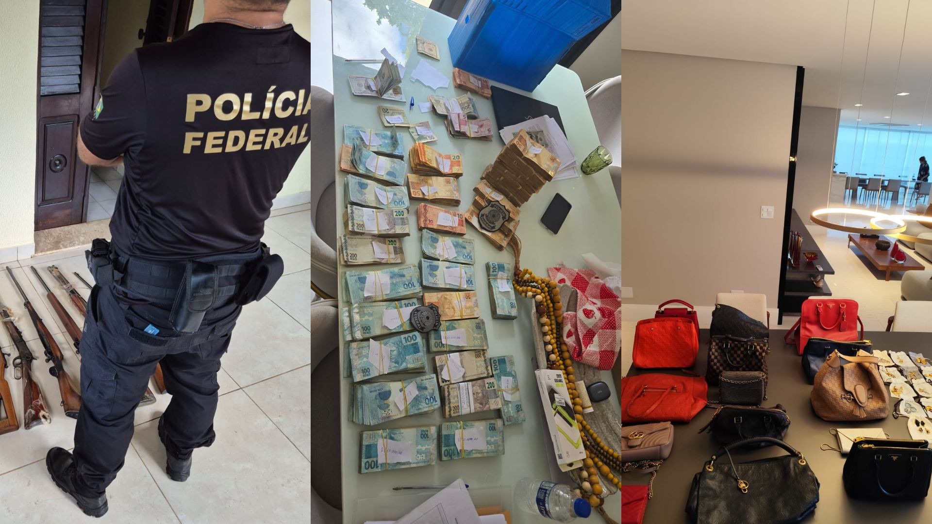 Veja o que foi apreendido pela PF nos endereços de alvos de operação contra venda de sentenças no Maranhão