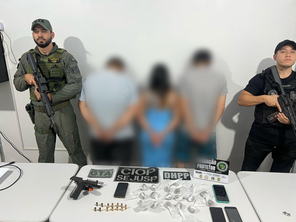 Dupla é capturada em flagrante por assassinato na quinta-feira