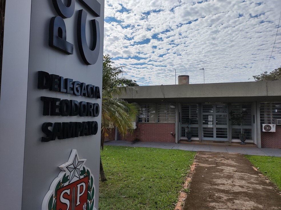 Caso foi registrado na Delegacia da Polícia Civil de Teodoro Sampaio (SP) — Foto: Stephanie Fonseca/g1 