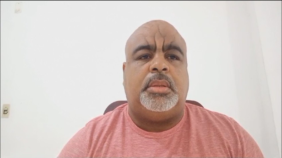 Neilton da Costa Pinto, pai de João Pedro — Foto: Reprodução/TV Globo