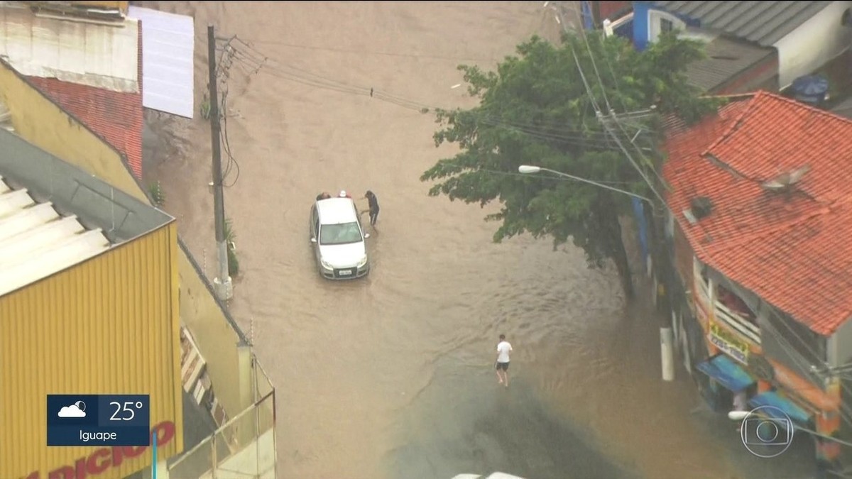 Chuva faz cidade de SP entrar em estado de atenção para alagamentos ...