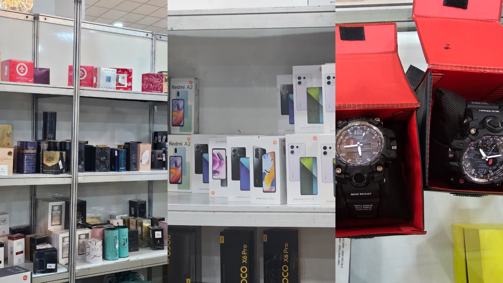 Bazar Solidário com celulares a R$ 350 e perfumes importados a R$ 45 provoca filas em Teresina; veja valores 