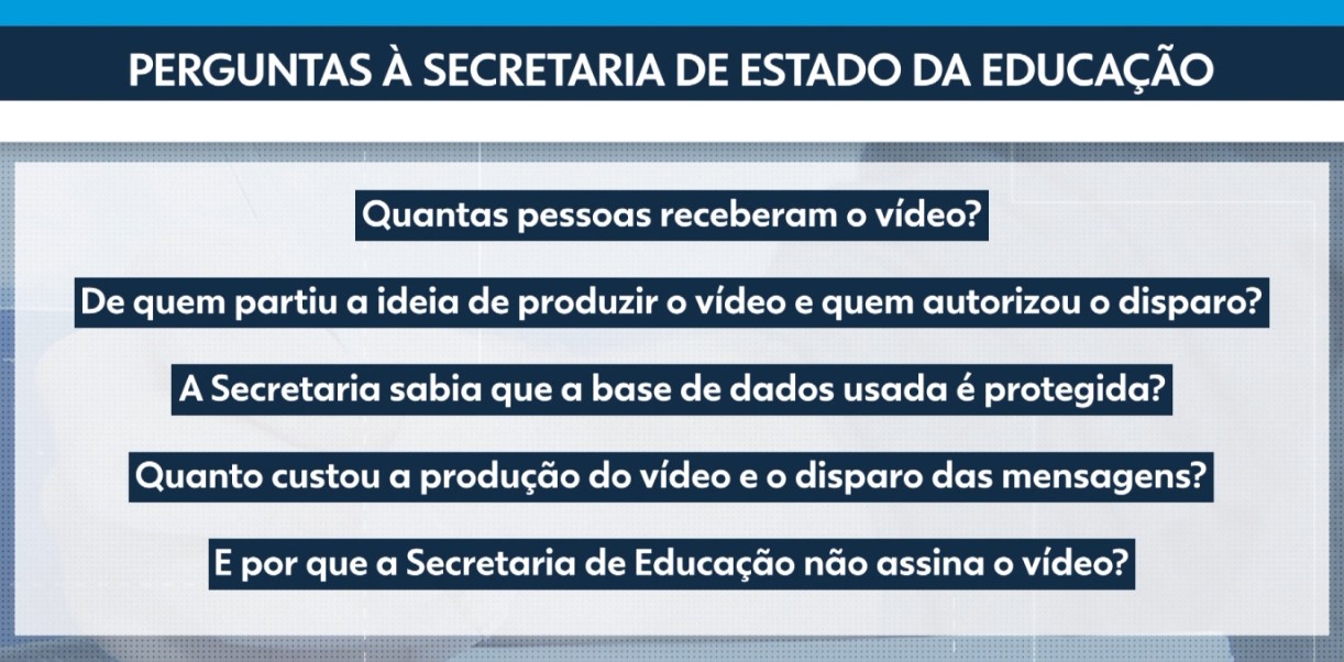 Vídeo da Secretaria de Educação do Paraná contra greve de professores foi enviado a mais de 2 milhões de pessoas