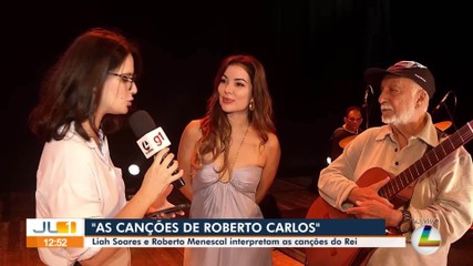 Liah Soares e Roberto Menescal interpretam as canções de Roberto Carlos em Belém