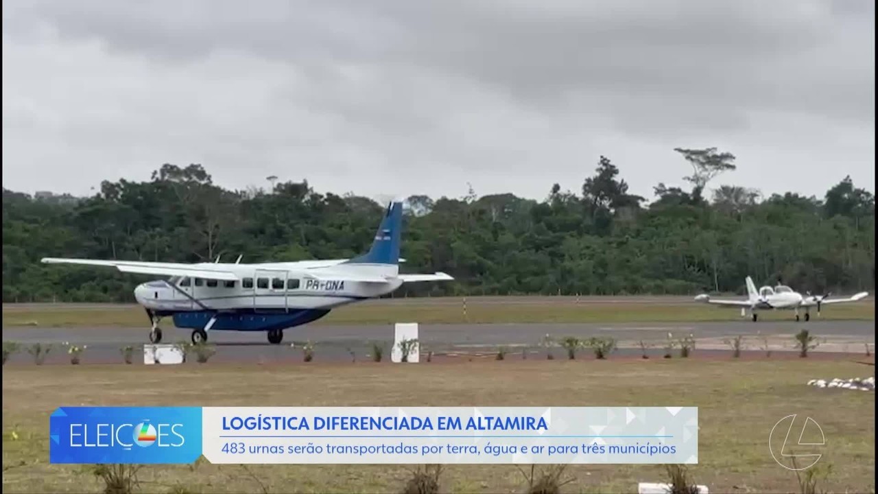 Eleições 2026: Altamira recebe mais de 400 urnas em esquema de logística para comunidades isoladas
