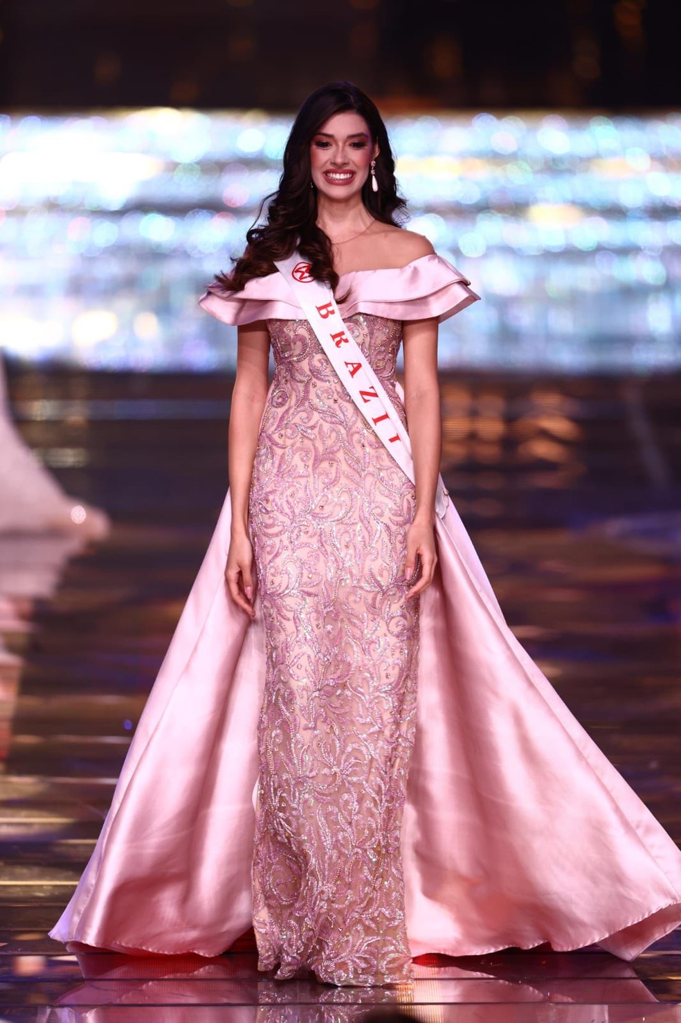 Amazonense Letícia Frota ficou top 8 no Miss Mundo 2024 — Foto: Ricardo Siviero