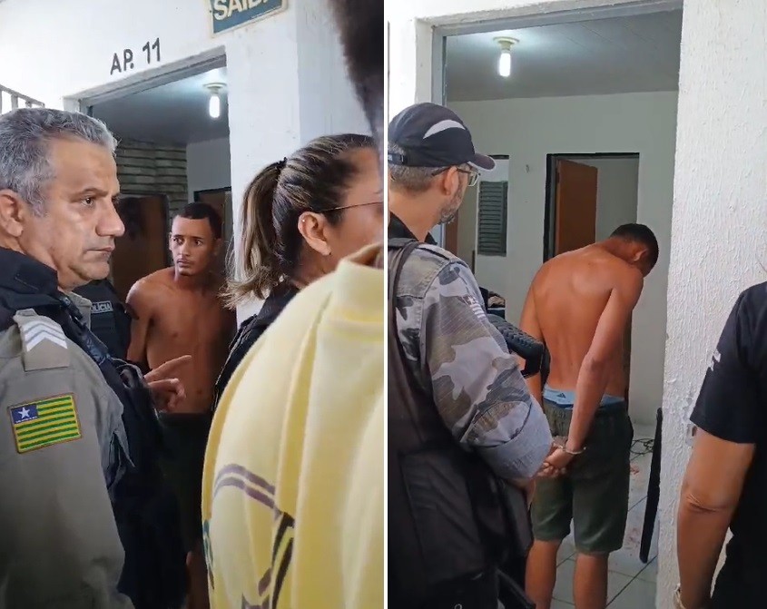 Suspeito de matar homem em apartamento foi preso após vizinho ouvir barulho e colocar cadeado em grade, diz polícia