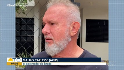 Ex-governador Mauro Carlesse é transferido para Palmas e diz não saber motivo da prisão