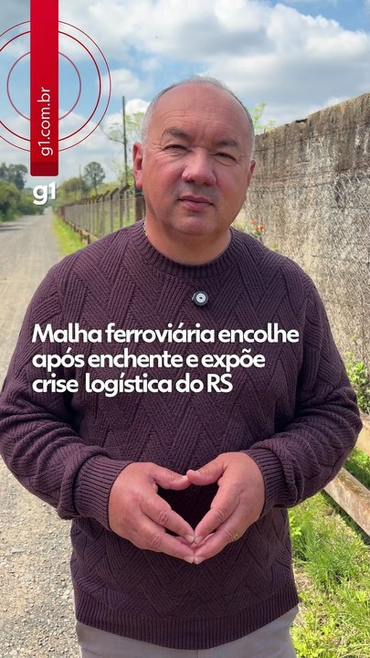 Malha ferroviária do RS encolhe após enchente e expõe crise logística