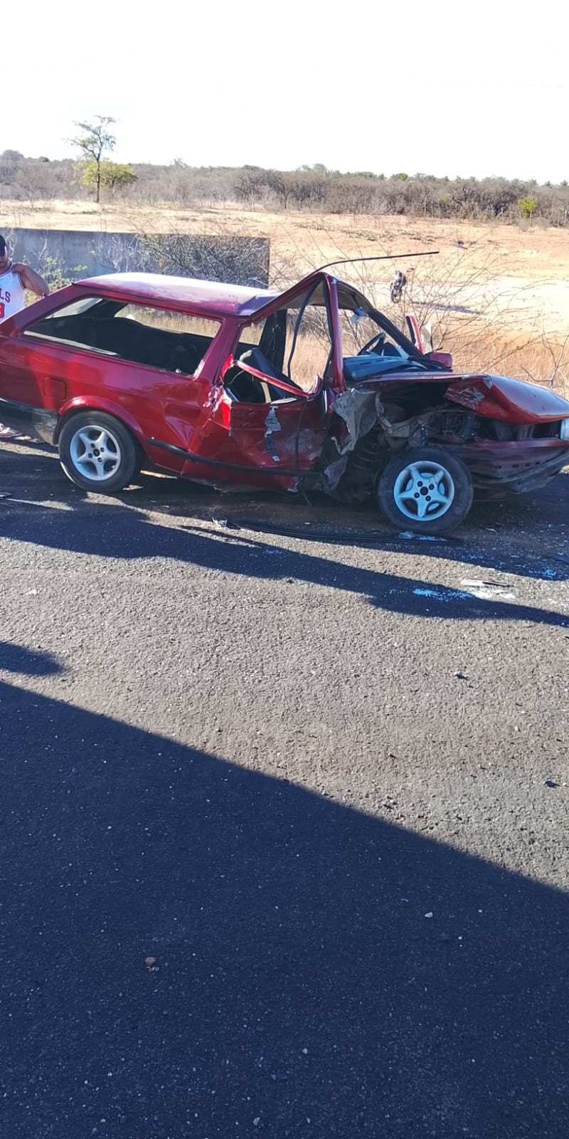 Acidente deixa mulher morta na Estrada de Pedrinhas em Petrolina