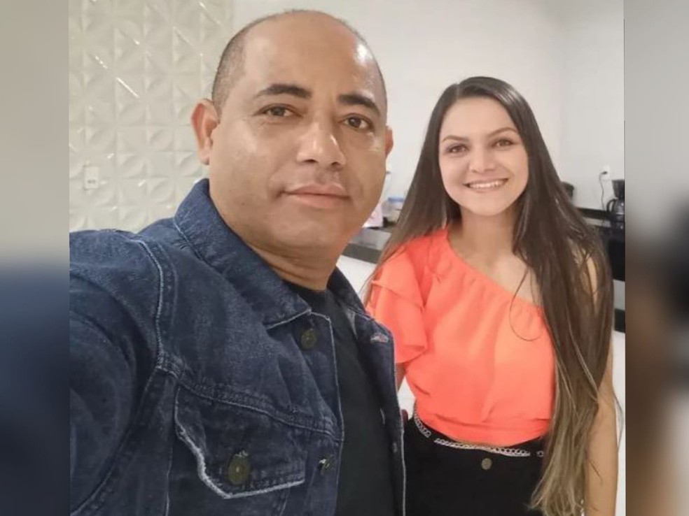 Cantora Marcinha Sousa e o marido Ivan morreram afogados na cidade de Jardim, no interior do Ceará. — Foto: Arquivo pessoal